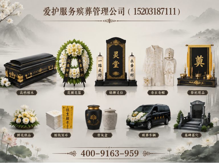 闵行区一站式治丧展示图